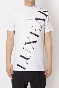 LUXEAKMPLUS/リュクスエイケイエムプラス LUXEAKMPLUS ゴルフ ロゴデザイン半袖モックネックTシャツ マルタミボンド/508283463