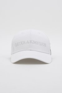 LUXEAKMPLUS/リュクスエイケイエムプラス LUXEAKMPLUS ゴルフ ラインストーンロゴキャップ マルタミボンド/508283467