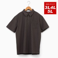 MARUKAWA/マルカワ MARUKAWA 大きいサイズ 3L 4L 5L UV/DRY/STRETCH 機能素材 カットレイヤード ポロシャツ メンズ トップス/508283698