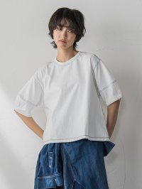 MAYSON GREY/メイソングレイ MAYSON GREY デニム調コクーンスリーブプルオーバー≪洗濯機で洗える≫/508283898