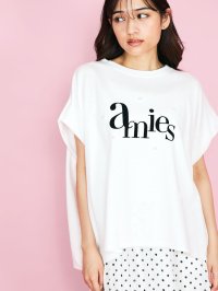 QUEENS COURT/クイーンズコート QUEENS COURT パール*ロゴプリントボックスTシャツ≪洗濯機で洗える≫/508283900