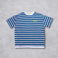 D.FIT/ディフィット D.FIT ボーダー フェイクレイヤード Tシャツ/508283935