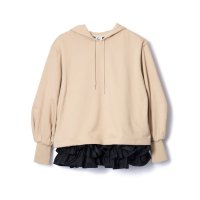 NON TOKYO/ノントーキョー NON TOKYO フリル ヘム スウェット フーディー（FRILL HEM SWEAT HOODIE）/508283994