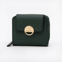 HIROKO KOSHINO FEMME/ヒロココシノファム HIROKO KOSHINO FEMME 財布 レディース 二つ折り おしゃれ フロントポケット付き ブローチ/508284041