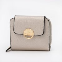 HIROKO KOSHINO FEMME/ヒロココシノファム HIROKO KOSHINO FEMME 財布 レディース 二つ折り おしゃれ フロントポケット付き ブローチ/508284041