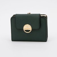 HIROKO KOSHINO FEMME/ヒロココシノファム HIROKO KOSHINO FEMME 財布 レディース 二つ折り がま口 ブローチ コンパクト 2つ折り/508284042