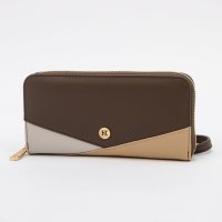 HIROKO KOSHINO FEMME/ヒロココシノファム HIROKO KOSHINO FEMME 財布 レディース 長財布 ショルダー レター型 ラウンドファスナー 使いやすい 多機能/508284044