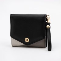 HIROKO KOSHINO FEMME/ヒロココシノファム HIROKO KOSHINO FEMME 財布 レディース 2つ折り レター型 使いやすい コンパクト ストラップ付き/508284045