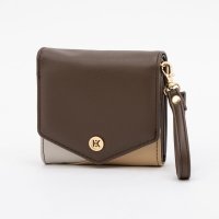 HIROKO KOSHINO FEMME/ヒロココシノファム HIROKO KOSHINO FEMME 財布 レディース 2つ折り レター型 使いやすい コンパクト ストラップ付き/508284045