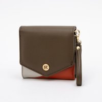 HIROKO KOSHINO FEMME/ヒロココシノファム HIROKO KOSHINO FEMME 財布 レディース 2つ折り レター型 使いやすい コンパクト ストラップ付き/508284045