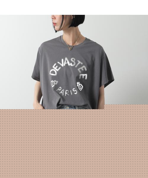 DEVASTEE/DEVASTEE Tシャツ R3FWTP019 半袖 カットソー サークルロゴ/508284212