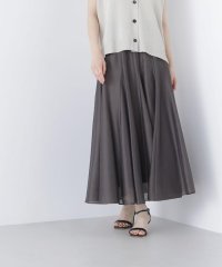 NATURAL BEAUTY BASIC/シャイニーシアーボイルスカート/508284581