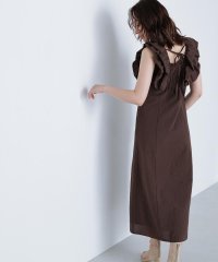 NATURAL BEAUTY BASIC/サッカーバブルフリルワンピース/508284583