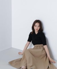 NATURAL BEAUTY BASIC/ポロカラードッキングワンピース/508284585