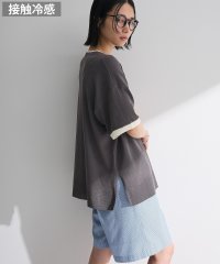 Green Parks/グリーン パークス Green Parks 冷やっとすずやかレイヤーニットプルオーバー/508284665