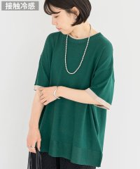 Green Parks/グリーン パークス Green Parks 冷やっとすずやかレイヤーニットプルオーバー/508284665