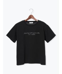 Te chichi TERRASSE/【接触冷感】筆記体ロゴプリントTシャツ/508284698