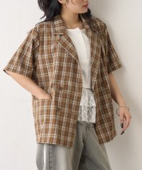 PAL OUTLET/【WHO'S WHO gallery】テーラード半袖ダブルジャケット/508284833