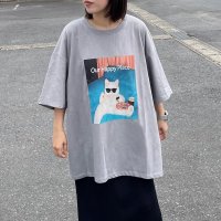 CRB/シーアールビー CRB ネコサングラスビッグTシャツ/508284840