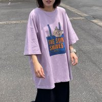 CRB/シーアールビー CRB ネコバッグインビッグTシャツ/508284841