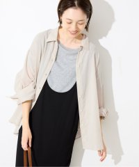 SLOBE IENA/シアーコットンギャザースリーブシャツ/508284881