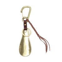 MR.OLIVE E.O.I/ミスターオリーブ イーオーアイ MR.OLIVE E.O.I シューホーン 携帯用 靴べら 真鍮 レザー キーリング カラビナ ブランド おしゃれ 日本製 PO/508284998