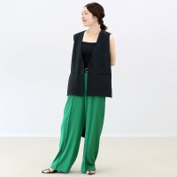 Aletta vita/アレッタ ヴィータ Aletta vita エステルツイルセンターシームワイドパンツ/508285002