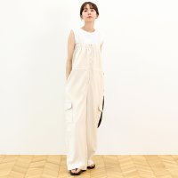 Aletta vita/アレッタ ヴィータ Aletta vita エステルツイルフロントジップ2WAYサロペット/508285006
