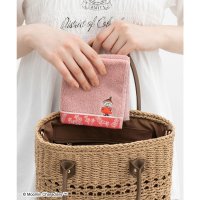 Honeys/ハニーズ Honeys ムーミン／タオル ハンカチ タオルハンカチ ミニタオル ムーミン キャラクター アップリケ 刺繍 綿100％ フェミニン レディース/508285007