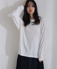 PourVous/プールヴー PourVous コットンゆったりロングスリーブカットソー フォーマル ワンピース パーティードレス 20代 30代 40代/508285057