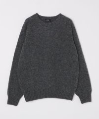 SHIPS MEN/【SHIPS別注】HARLEY OF SCOTLAND: ウール シャギー クルーネック ニット/508285330