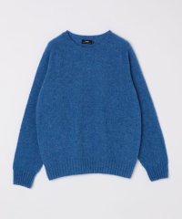 SHIPS MEN/【SHIPS別注】HARLEY OF SCOTLAND: ウール シャギー クルーネック ニット/508285330