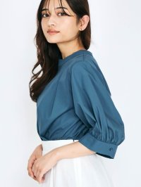 QUEENS COURT/クイーンズコート QUEENS COURT バックジップタックブラウス≪洗濯機で洗える≫/508285464