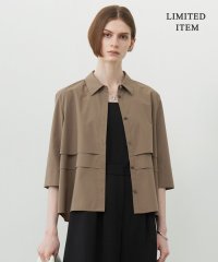 iCB/【WEB限定・洗える】クリーンブロード クロップドシャツ/508285852