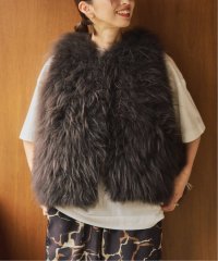 VERMEIL par iena/《予約》Cashmere Fur gilet/508285884