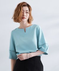 grove/お洒落に決まる 麻調袖コンシャスブラウス/508285909