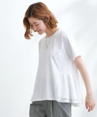 grove/【UV・冷感】布帛使いフレアーTシャツ/508285926