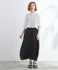 grove/着回し◎夏に嬉しいSET　メッシュブラウス×フレアワンピース/508285939