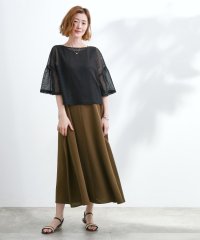 grove/着回し◎夏に嬉しいSET　メッシュブラウス×フレアワンピース/508285939