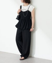 NICE CLAUP/OLIVE des OLIVE OUTLET/【一枚でおしゃれ見え！】バルーンキャミコンビネゾン/508286025