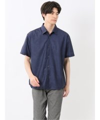 TAKA-Q/タカキュー TAKA－Q ハケメプリント レギュラーカラー半袖シャツ/508286099