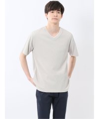 TAKA-Q/タカキュー TAKA－Q ドライストライプ Vネック半袖Tシャツ/508286106