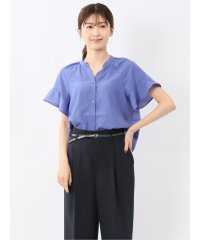 m.f.editorial/エムエフエディトリアル m.f.editorial 袖フリル前開き スキッパーシャツ/508286110