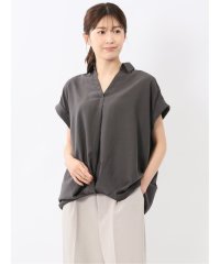 m.f.editorial/エムエフエディトリアル m.f.editorial フロントタックかぶり スキッパーシャツ/508286111