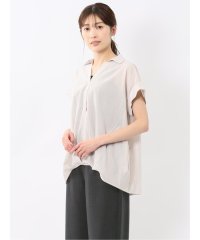 m.f.editorial/エムエフエディトリアル m.f.editorial フロントタックかぶり スキッパーシャツ/508286113