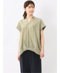 m.f.editorial/エムエフエディトリアル m.f.editorial フロントタックかぶり スキッパーシャツ/508286113