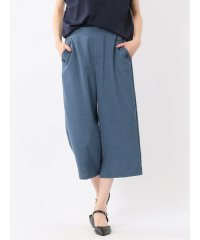m.f.editorial/エムエフエディトリアル m.f.editorial 麻調合繊 ボタン付き クロップドパンツ(セットアップ可能)/508286116