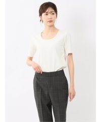 m.f.editorial/エムエフエディトリアル m.f.editorial シルケットポンチ クルーネック半袖Tシャツ/508286117