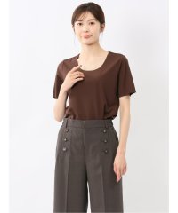 m.f.editorial/エムエフエディトリアル m.f.editorial シルケットポンチ クルーネック半袖Tシャツ/508286117