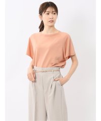 m.f.editorial/エムエフエディトリアル m.f.editorial 快適機能 無縫製ラグラン フレンチ袖 クルーニット/508286120